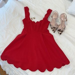 Scalloped Party Dress!!
